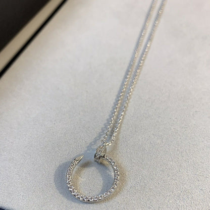 [Triumph Jewelry]JUSTE NECKLACE SILVER DIAMONDS