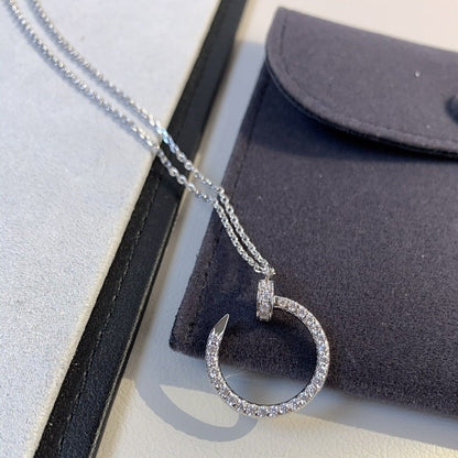 [Triumph Jewelry]JUSTE NECKLACE SILVER DIAMONDS