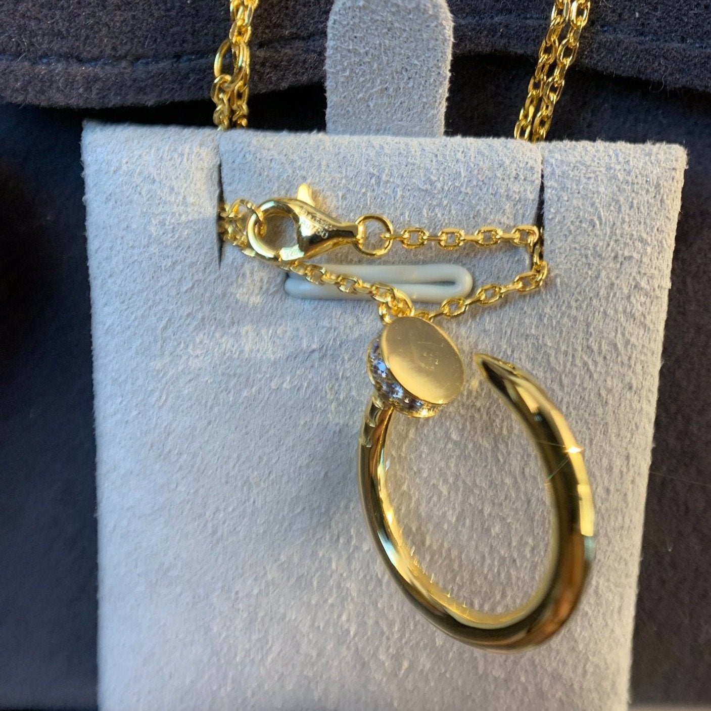 [Triumph Jewelry]JUSTE NECKLACE GOLD DIAMONDS
