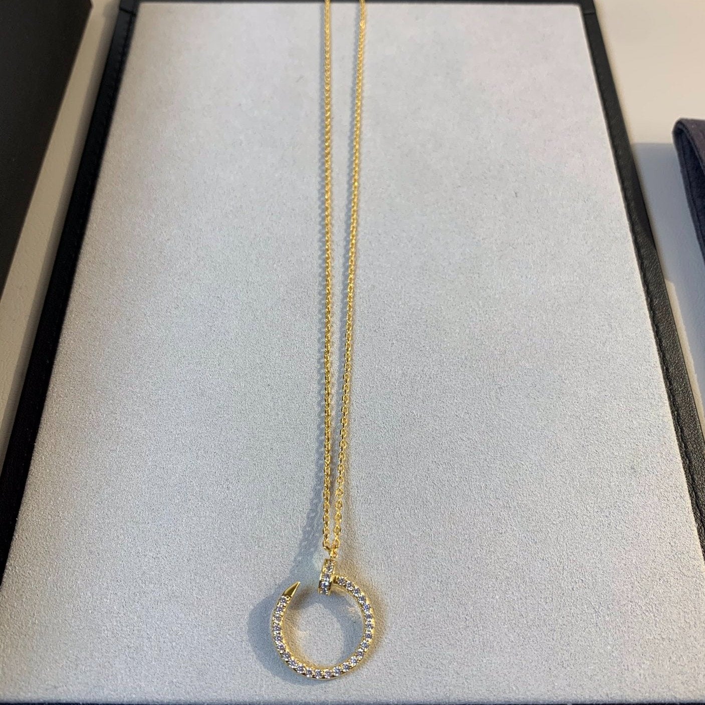 [Triumph Jewelry]JUSTE NECKLACE GOLD DIAMONDS