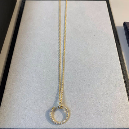 [Triumph Jewelry]JUSTE NECKLACE GOLD DIAMONDS