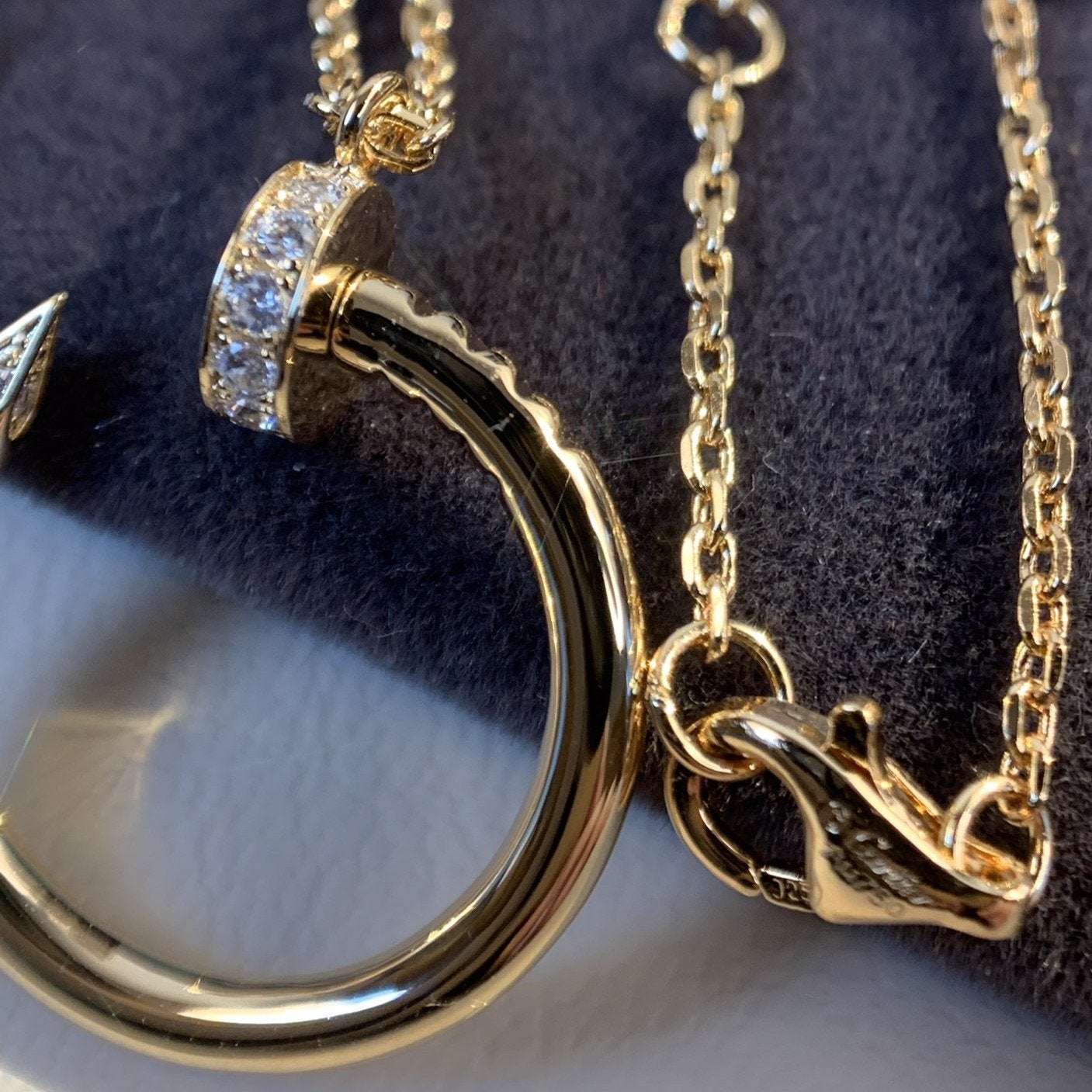 [Triumph Jewelry]JUSTE NECKLACE PINK GOLD