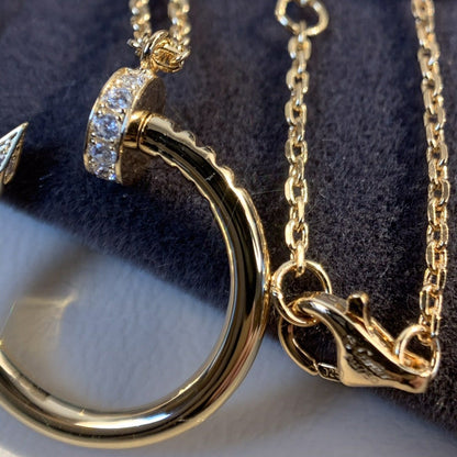 [Triumph Jewelry]JUSTE NECKLACE PINK GOLD