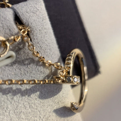 [Triumph Jewelry]JUSTE NECKLACE PINK GOLD