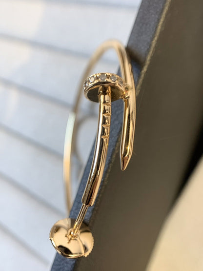 [Triumph Jewelry]JUSTE EARRINGS GOLD DIAMONDS 1.8MM