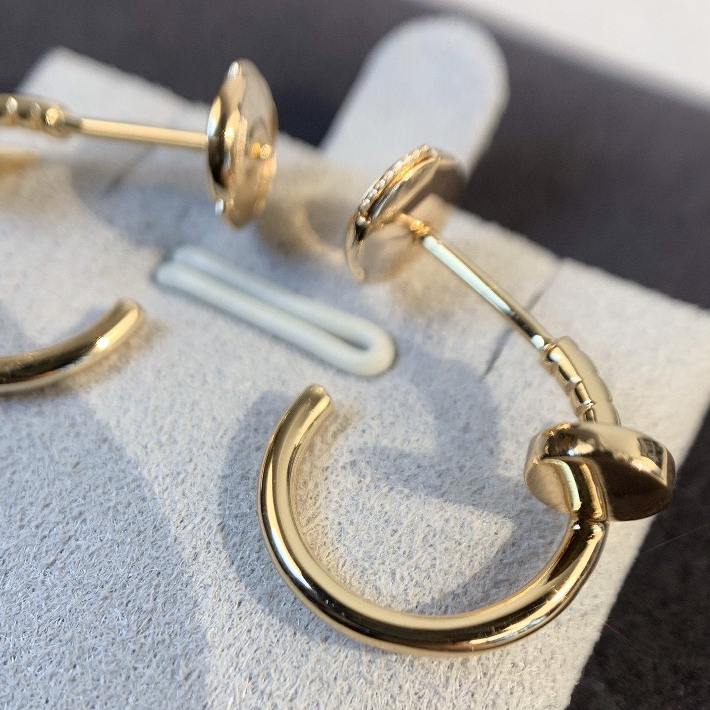[Triumph Jewelry]JUSTE EARRINGS PINK GOLD