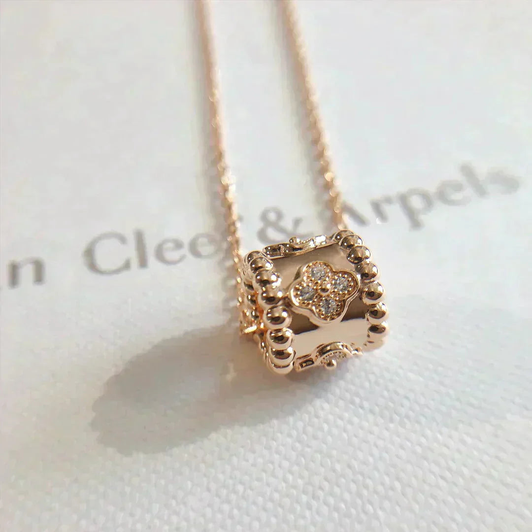 [Triumph Jewelry]PERLEE PEDANT NECKLACE GOLD / ROSE GOLD