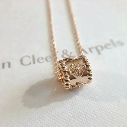 [Triumph Jewelry]PERLEE PEDANT NECKLACE GOLD / ROSE GOLD