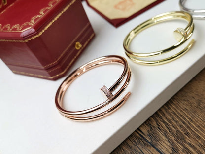 [Triumph Jewelry]JUSTE BRACELET 3.5MM DOUBLE ROW DIAMOND