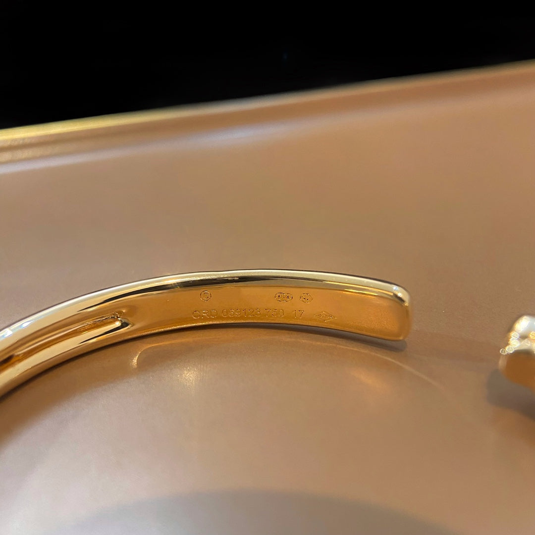 [Triumph Jewelry]PANTHERE GOLD OPEN BRACELET