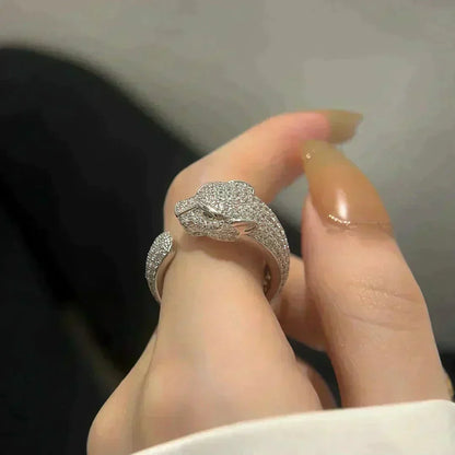 [Triumph Jewelry]PANTHERE 5.5MM ALL DIAMOND RING