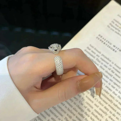 [Triumph Jewelry]PANTHERE 5.5MM ALL DIAMOND RING