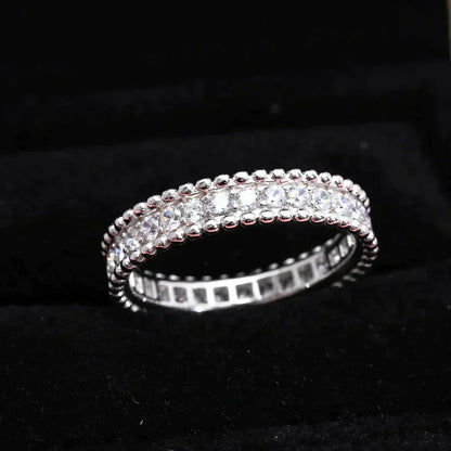 [Triumph Jewelry]PERLEE DIAMOND SILVER RING