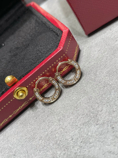 [Triumph Jewelry]LOVE DIAMOND EARRINGS