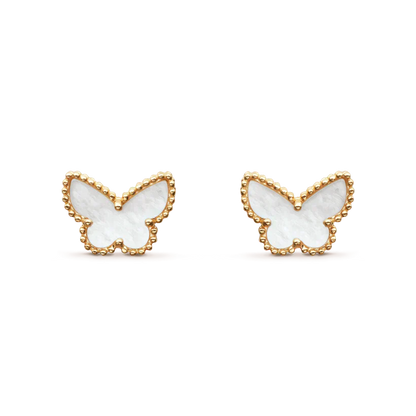 [Triumph Jewelry]SWEET BUTTERFLY MOP EARSTUDS