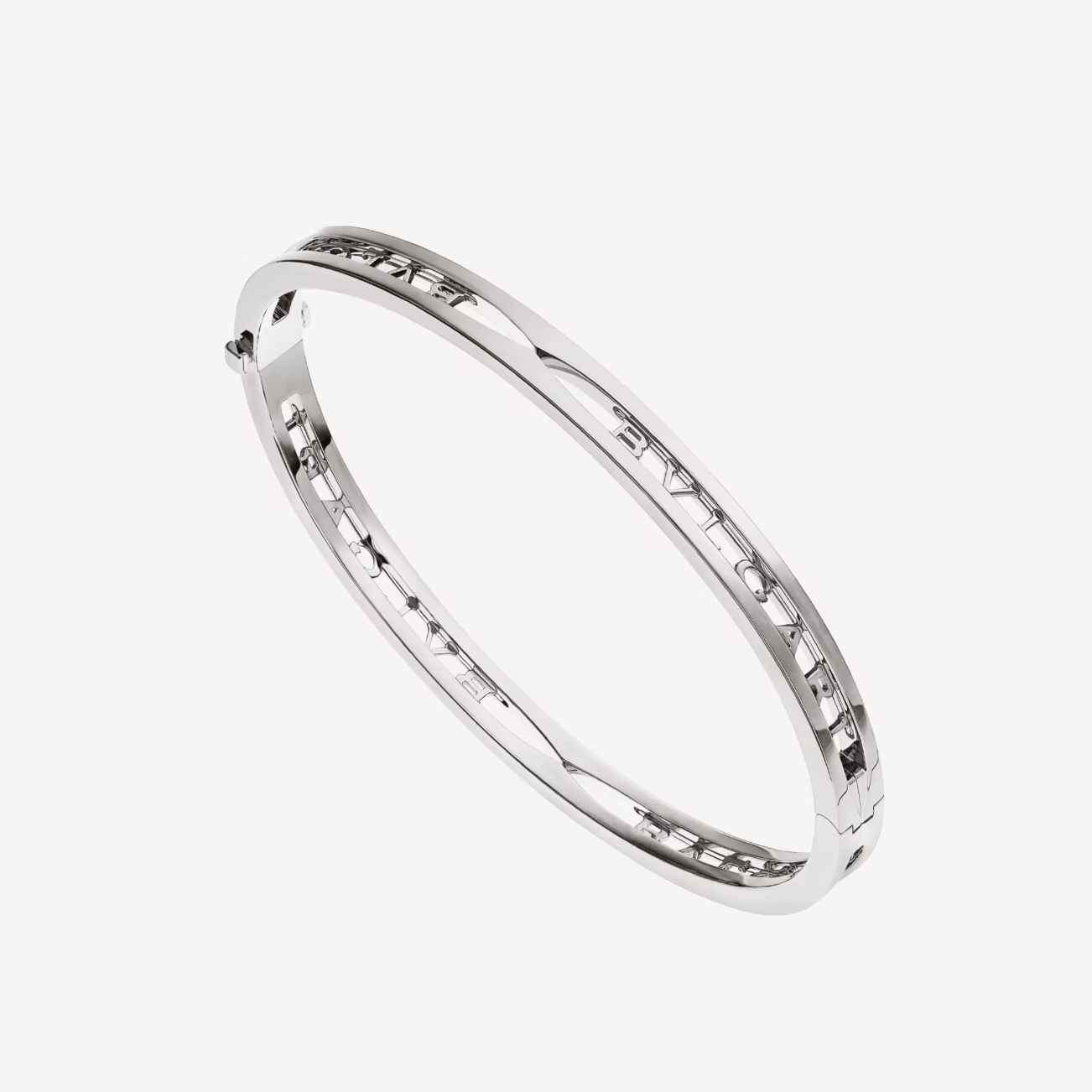 [Triumph Jewelry]ZERO 1 SPIRAL LOGO SILVER BRACELET