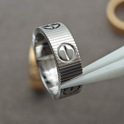 [Triumph Jewelry]LOVE 6.5MM RING