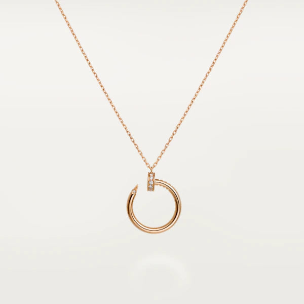 [Triumph Jewelry]JUSTE NECKLACE PINK GOLD