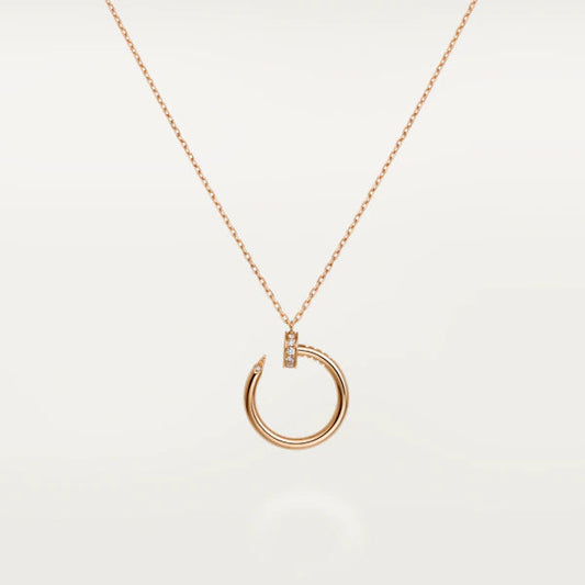 [Triumph Jewelry]JUSTE NECKLACE PINK GOLD