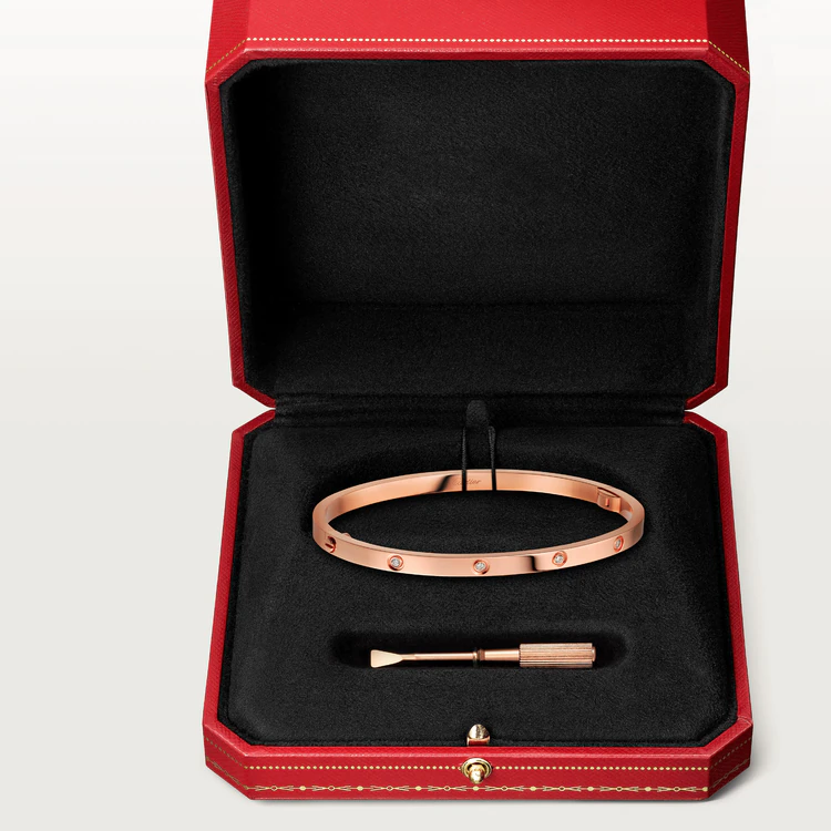 [Triumph Jewelry]LOVE BRACELET 3.65MM 10 DIAMONDS