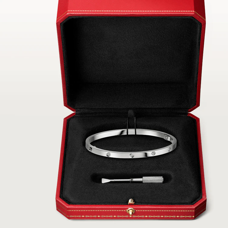 [Triumph Jewelry]LOVE BRACELET 3.65MM 10 DIAMONDS
