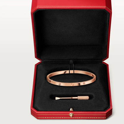 [Triumph Jewelry]LOVE BRACELET 3.65MM 6 DIAMONDS