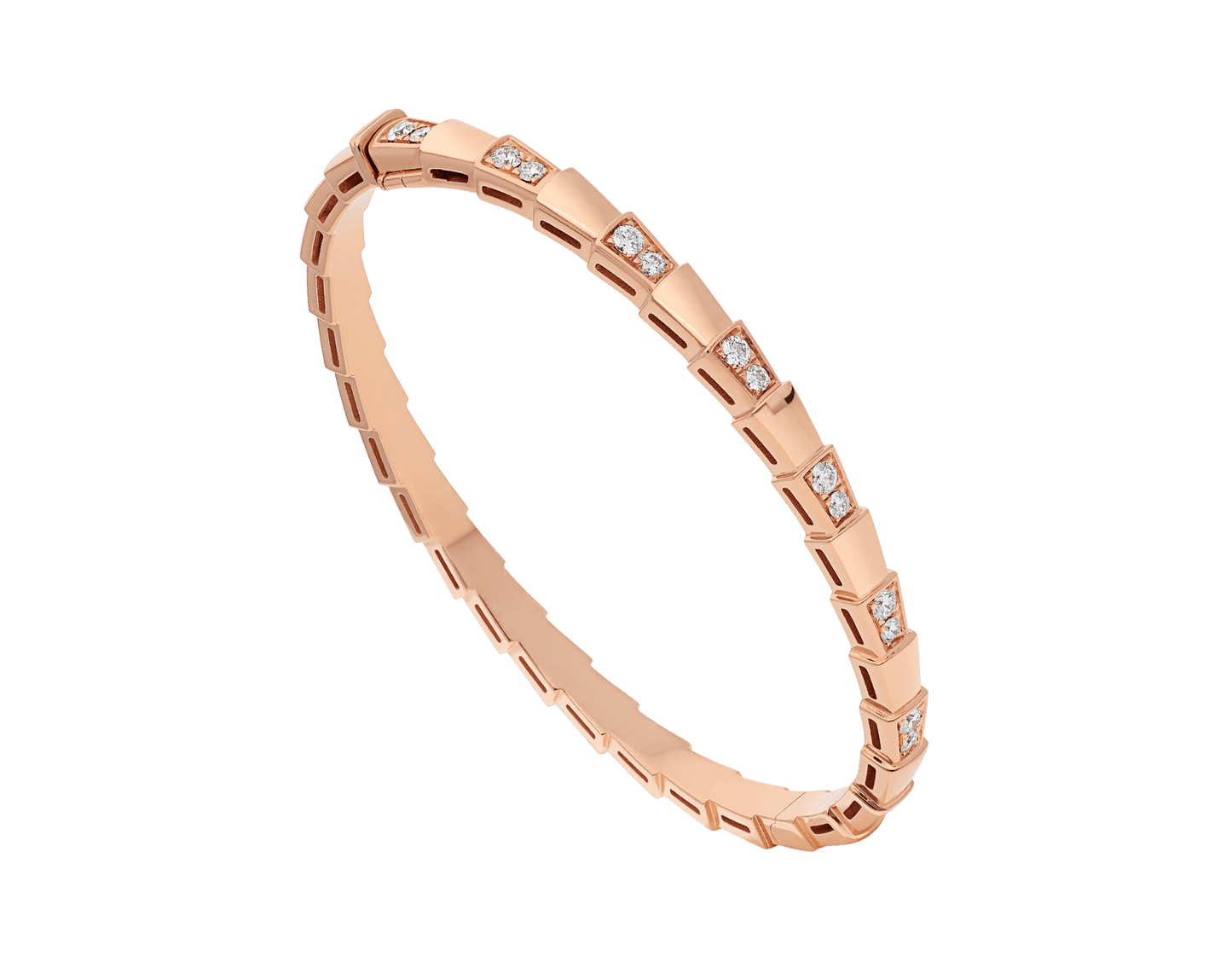 [Triumph Jewelry]SERPENTI SMALL BRACELET PINK GOLD DIAMOND