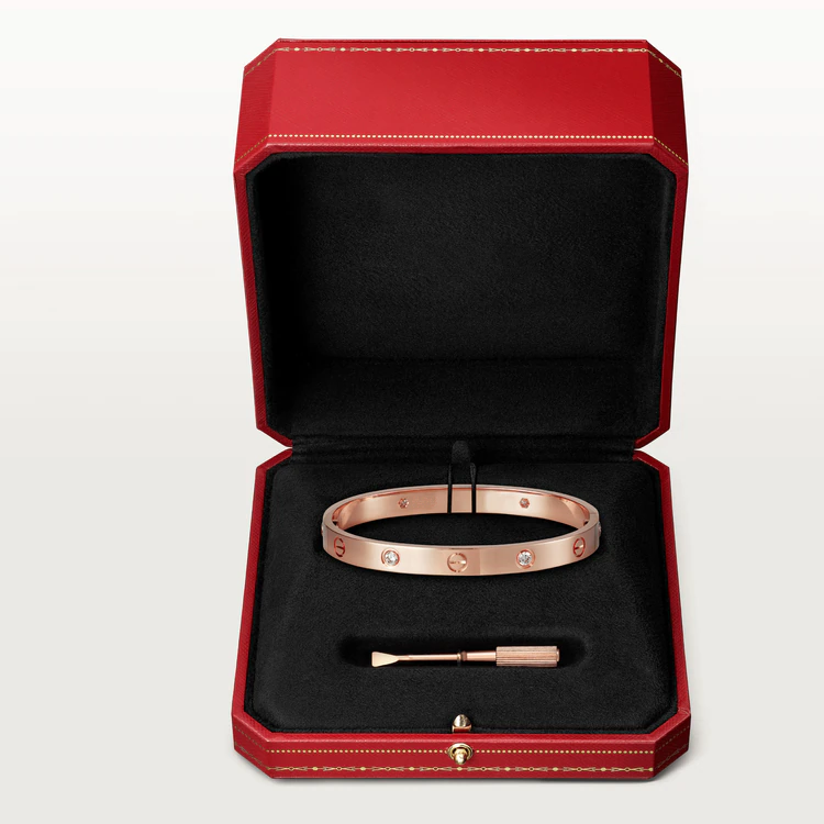 [Triumph Jewelry]LOVE BRACELET 6.1MM 4 DIAMONDS