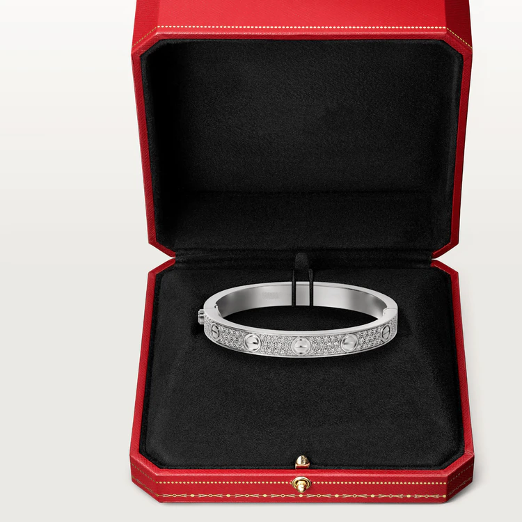 [Triumph Jewelry]LOVE BRACELET 6.1MM DIAMOND-PAVED