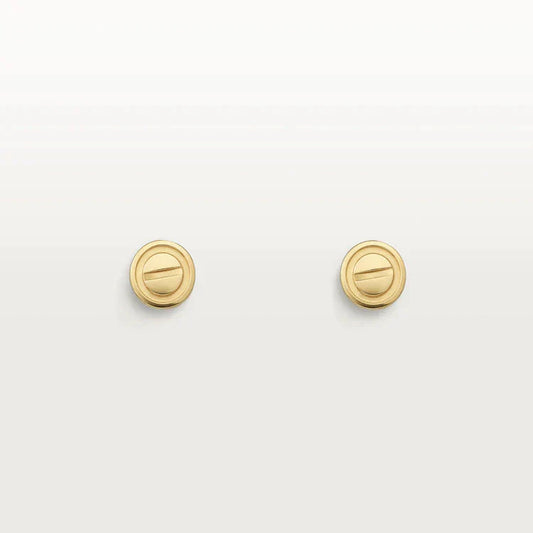 [Triumph Jewelry]LOVE EARRINGS GOLD 10MM