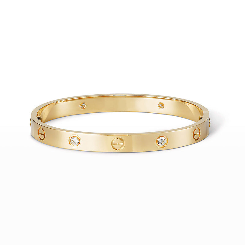 [Triumph Jewelry]LOVE BRACELET 6.1MM 4 DIAMONDS