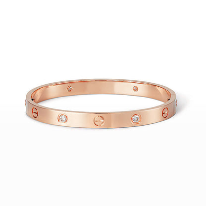 [Triumph Jewelry]LOVE BRACELET 6.1MM 4 DIAMONDS