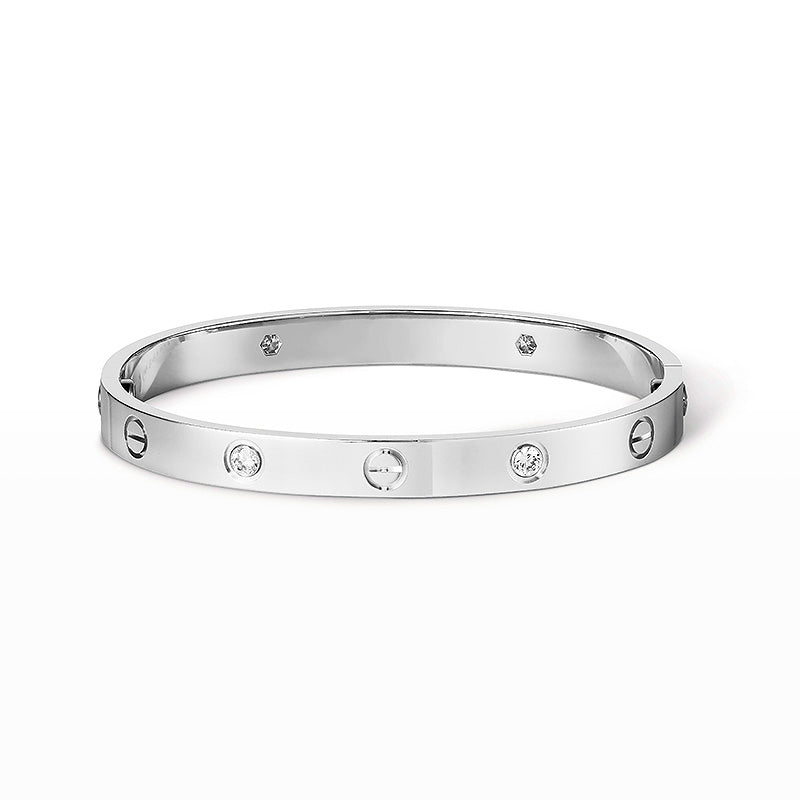 [Triumph Jewelry]LOVE BRACELET 6.1MM 4 DIAMONDS