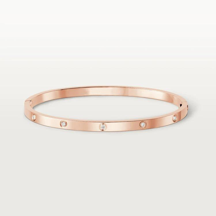 [Triumph Jewelry]LOVE BRACELET 3.65MM 10 DIAMONDS