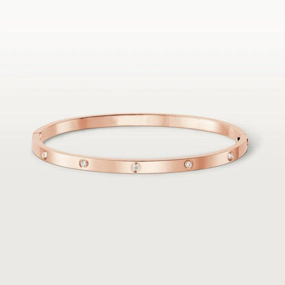 [Triumph Jewelry]LOVE BRACELET 3.65MM 10 DIAMONDS