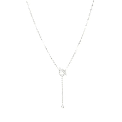 [Triumph Jewelry]FINESSE SILVER DIAMOND NECKLACE