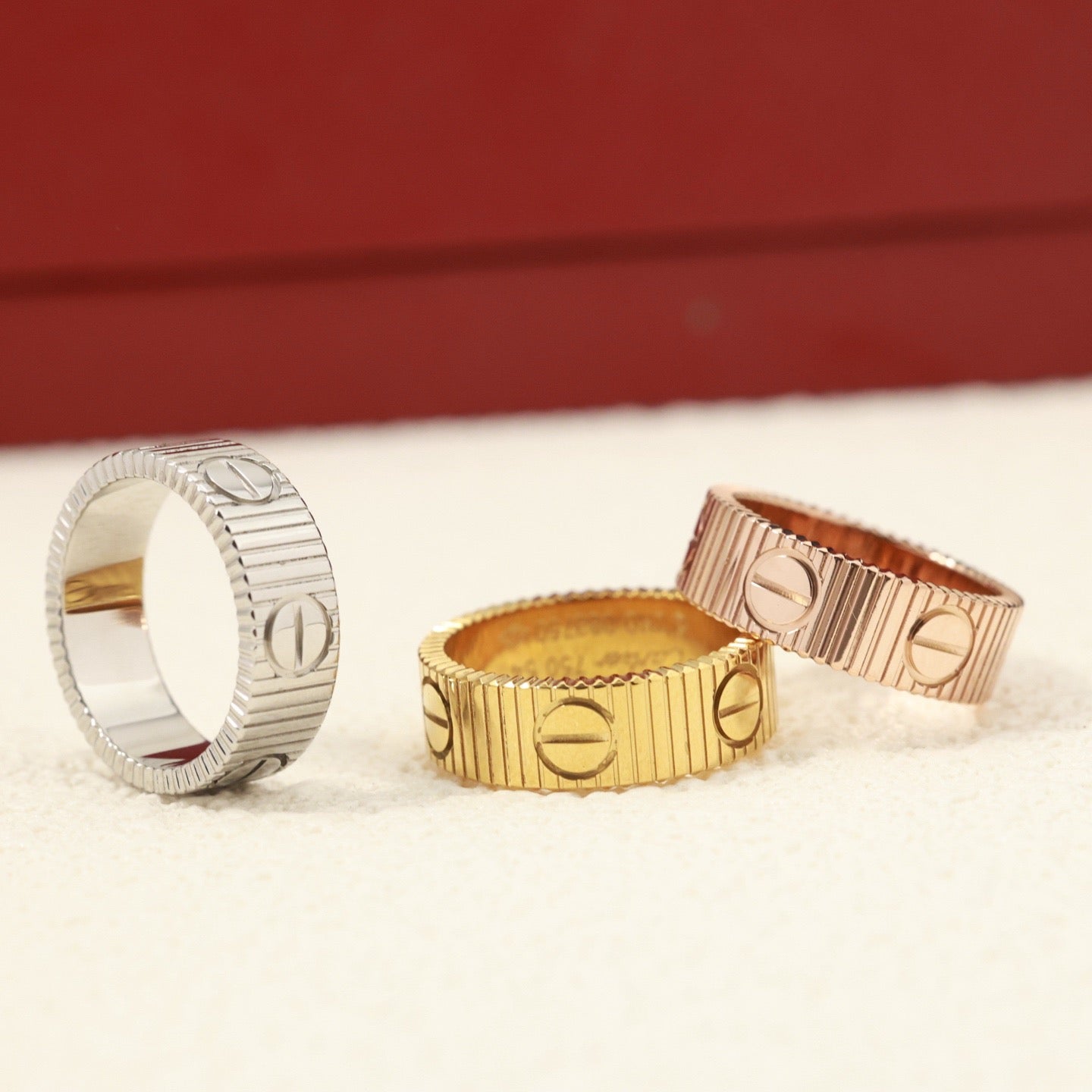 [Triumph Jewelry] 2025 NEW LOVE RING BRUSHED STYLE