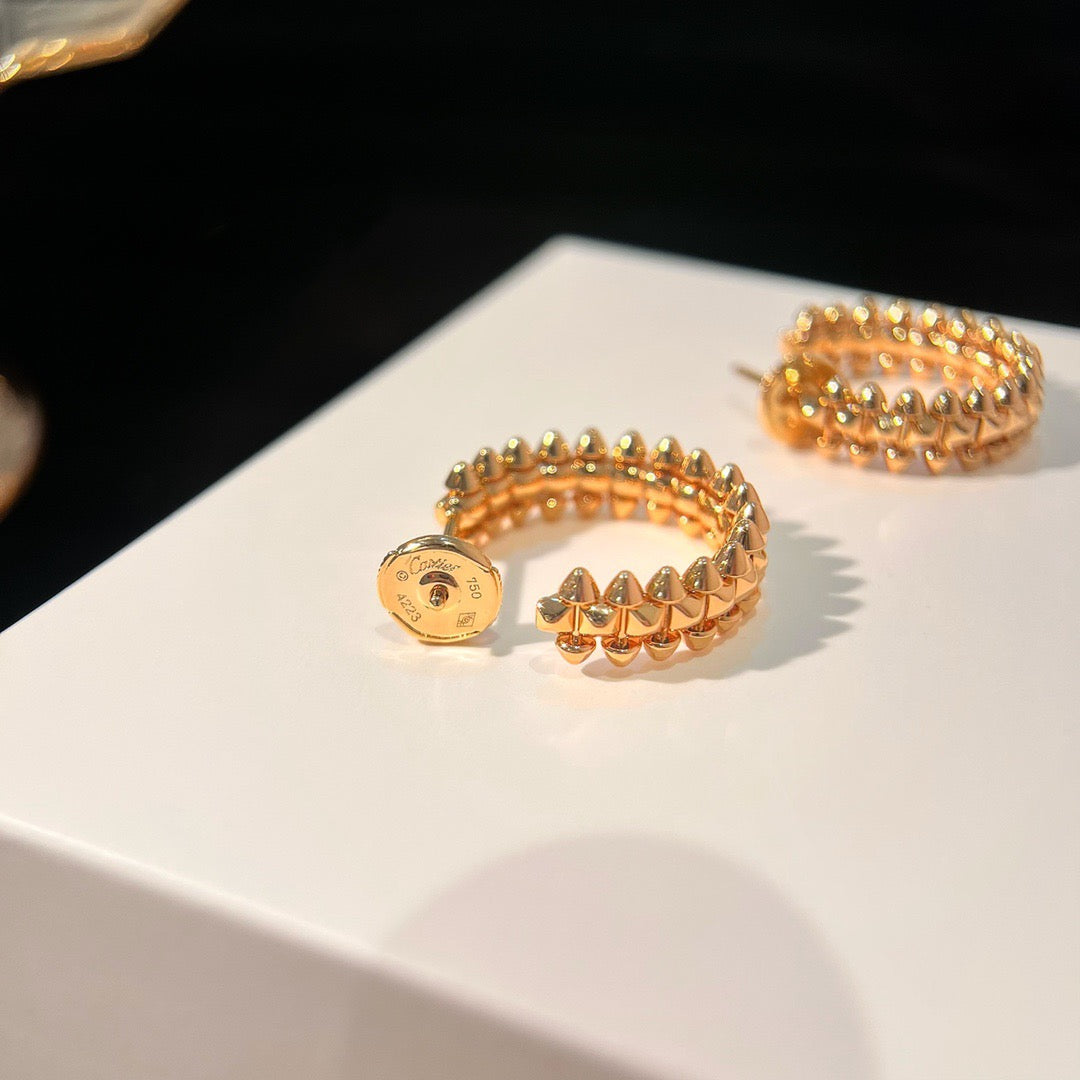 [Triumph Jewelry]CLASH SMALL HOOP EARRINGS