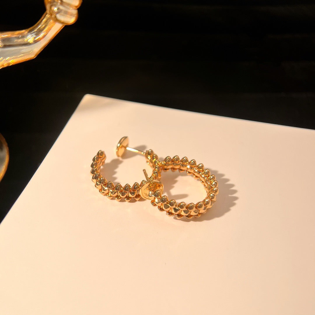 [Triumph Jewelry]CLASH SMALL HOOP EARRINGS