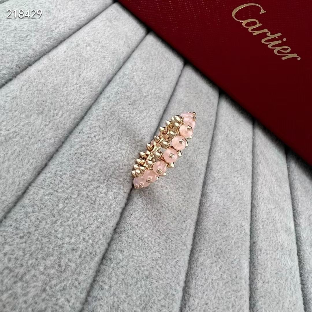 [Triumph Jewelry]CLASH NEW COLORED GEMSTONE RING
