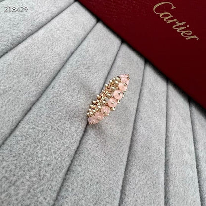 [Triumph Jewelry]CLASH NEW COLORED GEMSTONE RING
