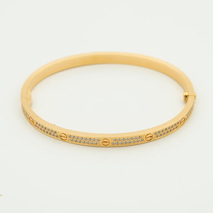 [Triumph Jewelry]LOVE BRACELET 3.65MM DIAMOND-PAVED