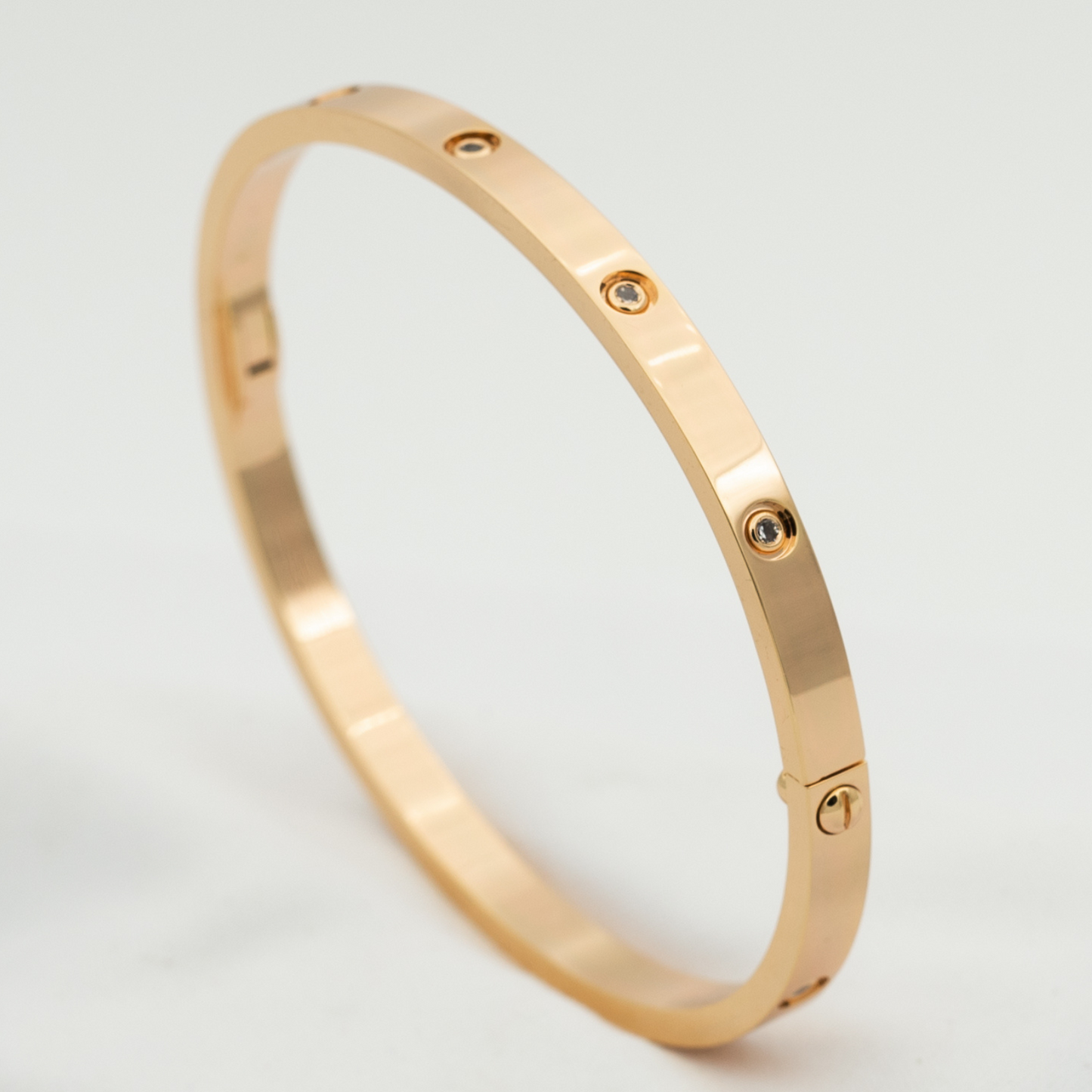 [Triumph Jewelry]LOVE BRACELET 3.65MM 10 DIAMONDS