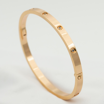 [Triumph Jewelry]LOVE BRACELET 3.65MM 10 DIAMONDS