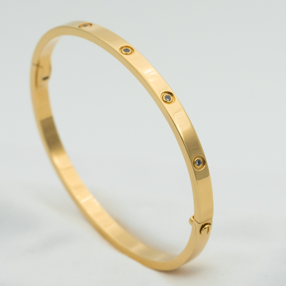 [Triumph Jewelry]LOVE BRACELET 3.65MM 10 DIAMONDS