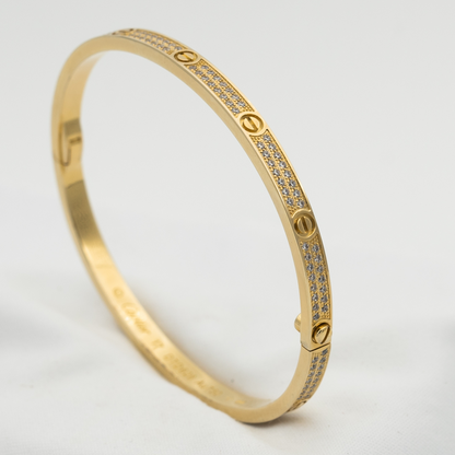 [Triumph Jewelry]LOVE BRACELET 3.65MM DIAMOND-PAVED