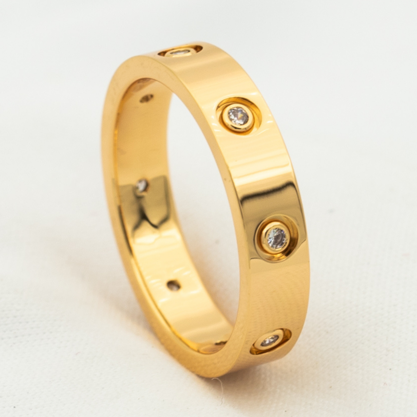 [Triumph Jewelry]LOVE RING 3.6MM 8 DIAMONDS