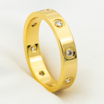 [Triumph Jewelry]LOVE RING 3.6MM 8 DIAMONDS