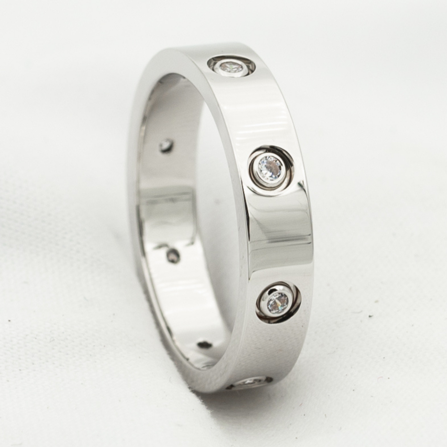 [Triumph Jewelry]LOVE RING 3.6MM 8 DIAMONDS