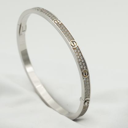 [Triumph Jewelry]LOVE BRACELET 3.65MM DIAMOND-PAVED